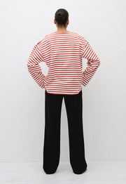 Breton Stripe Tee - Red/White - Matteau